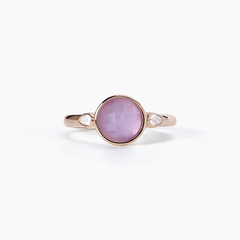 Anello in argento 925 rosato - 523301 Anello in argento 925 rosato - 523301