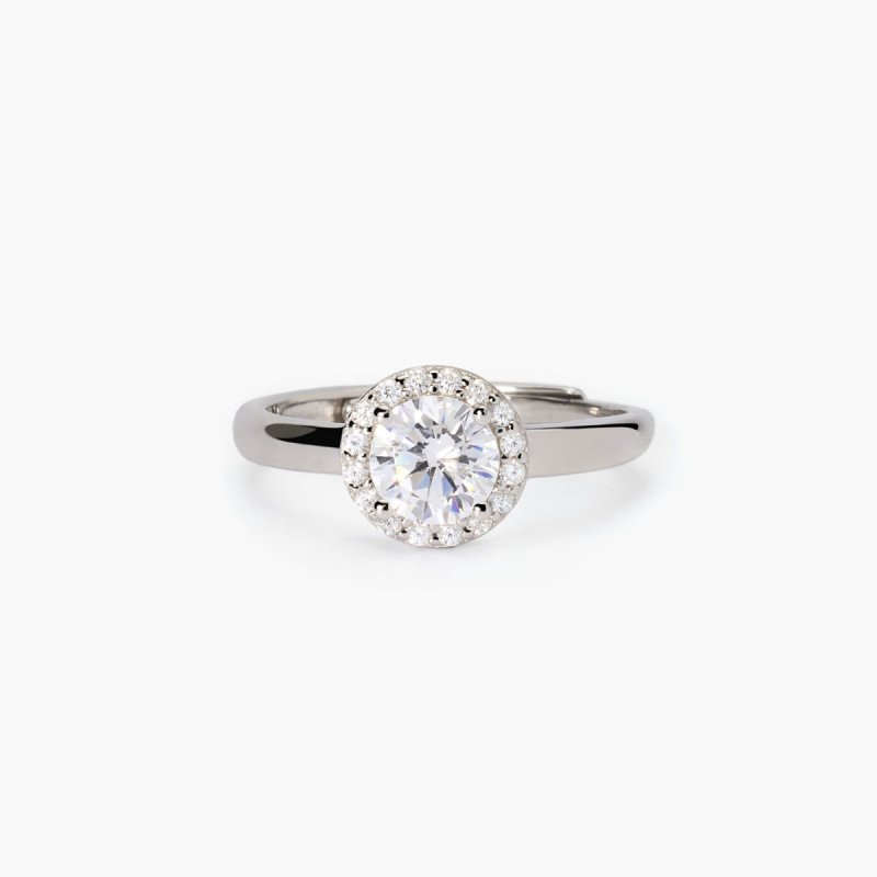 Anello in argento 925 zirconi - 523418