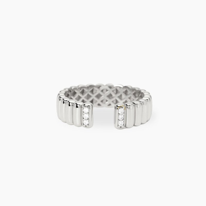 Anello aperto in argento - 523513