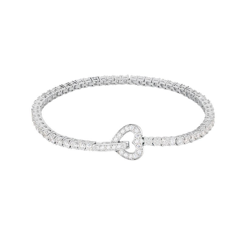 Bracciale in argento 925 zirconi - 533018-17
