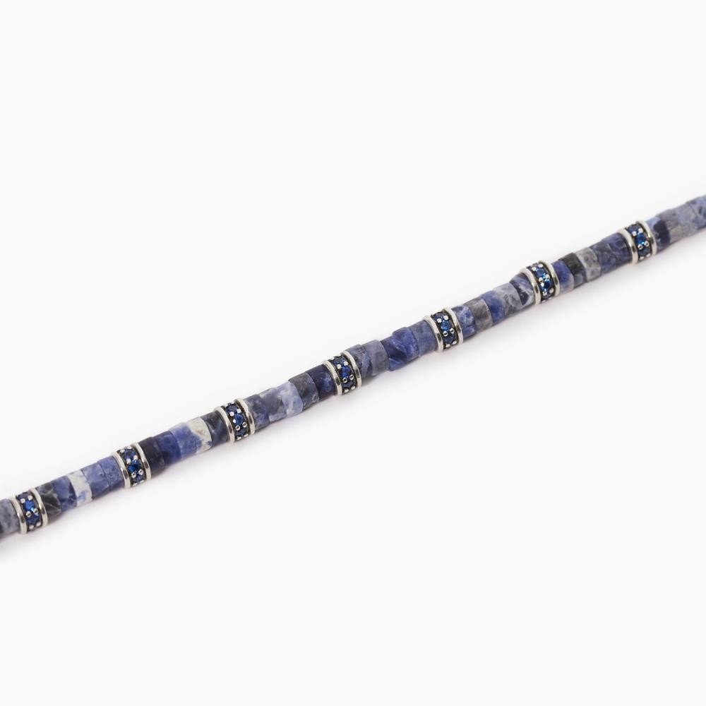 Bracciale sodalite e argento 925 - 533585