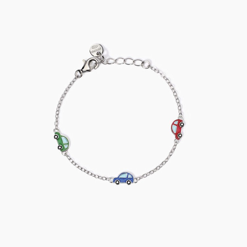 Bracciale con macchinine smaltate - 533913
