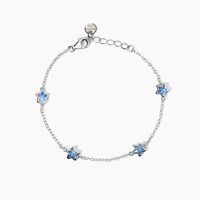 Bracciale con stelline azzurre - 533915