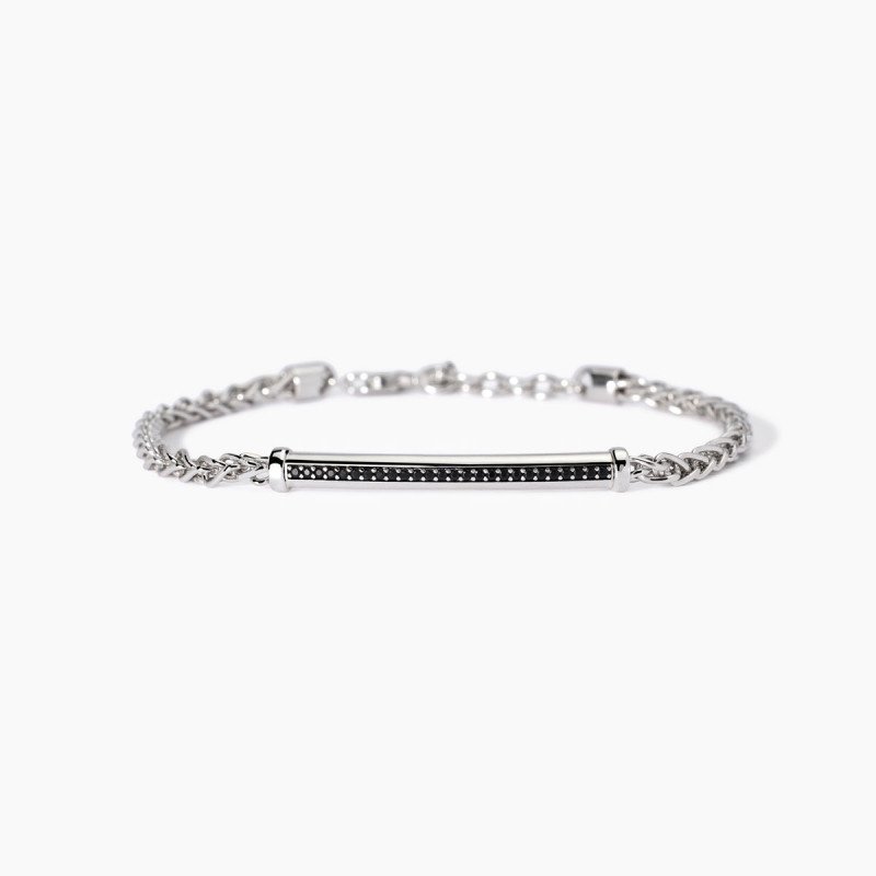 Bracciale uomo con catena spiga - 533975