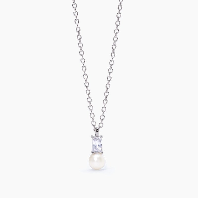 Collana con perla coltivata - 553503