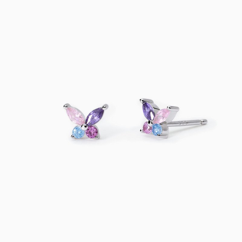 Orecchini in argento tormalina  sintetica - 563771