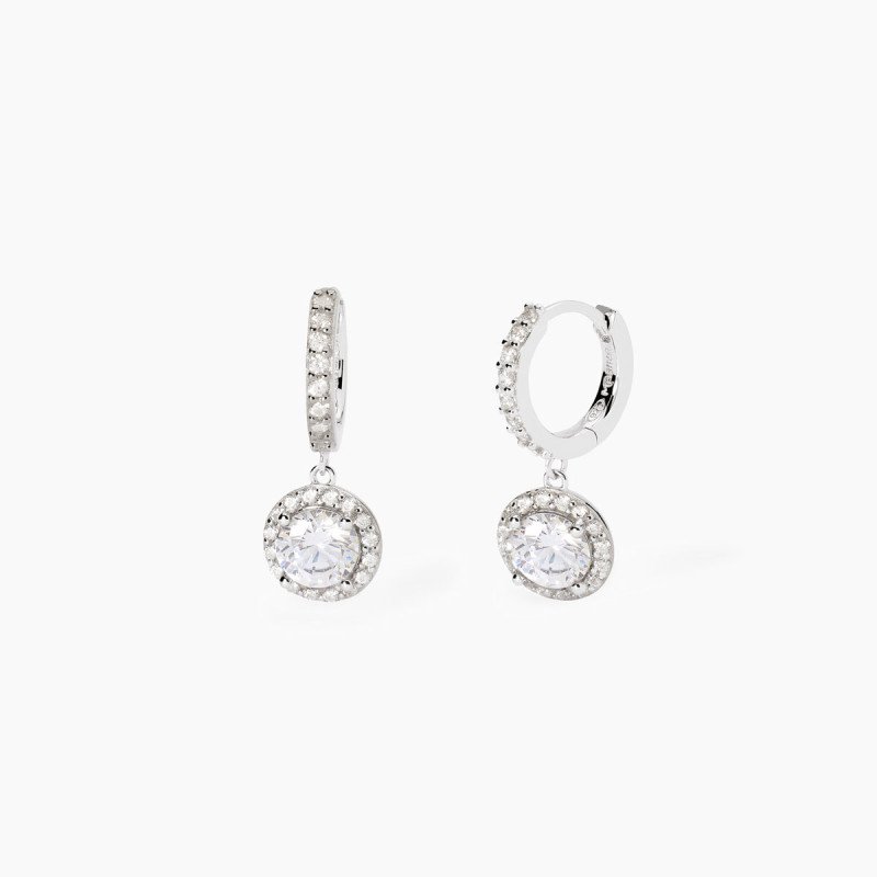 Orecchini in argento 925 zirconi - 563788