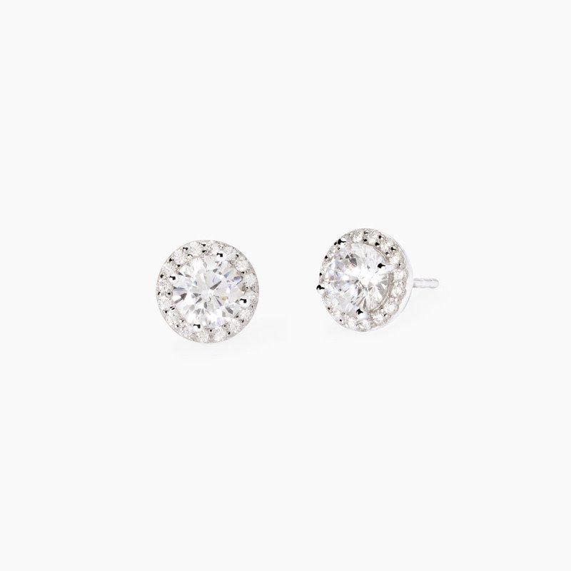 Orecchini in argento 925 zirconi - 563790