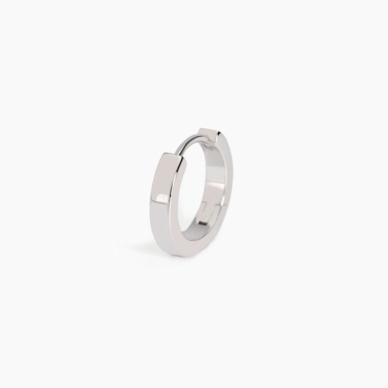 Orecchino a cerchio da uomo in argento - 563852