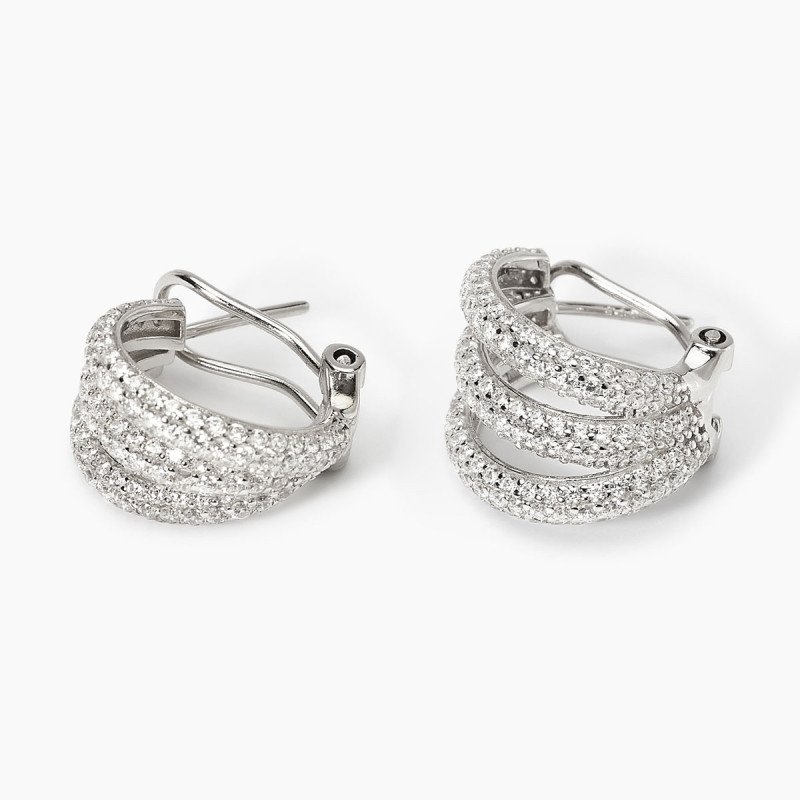 Orecchini con zirconi - 563921