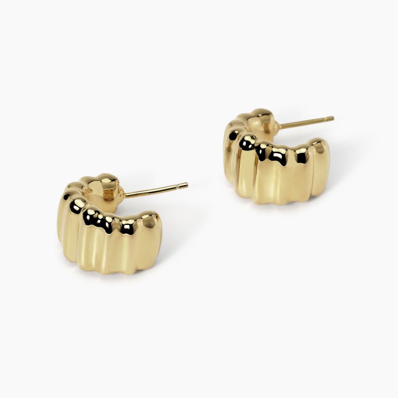 Orecchini in argento dorato - 563928