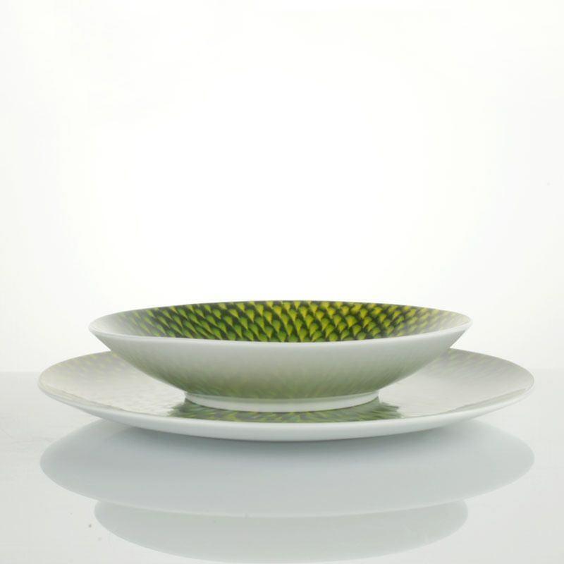 Set 6 Tazze  Caffè con piattino Natura Giallo - 700720508