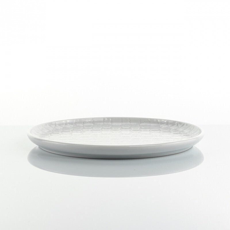 Set 6 Piatti Piani Rotondi 20 cm Tile White - 700723001