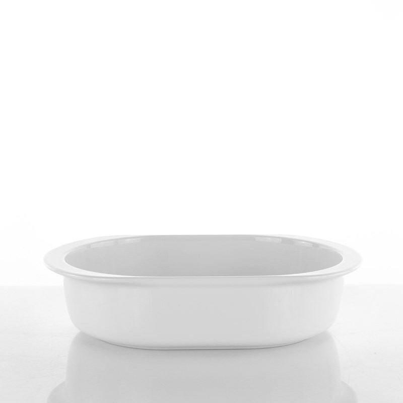 Pirofila 33 cm Ovale Weiss - 700725613
