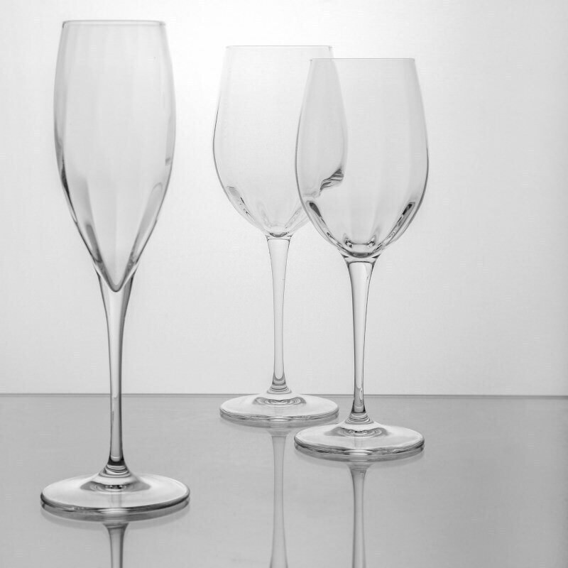 Set 6 Calici Vino Lady Clear - 8390v