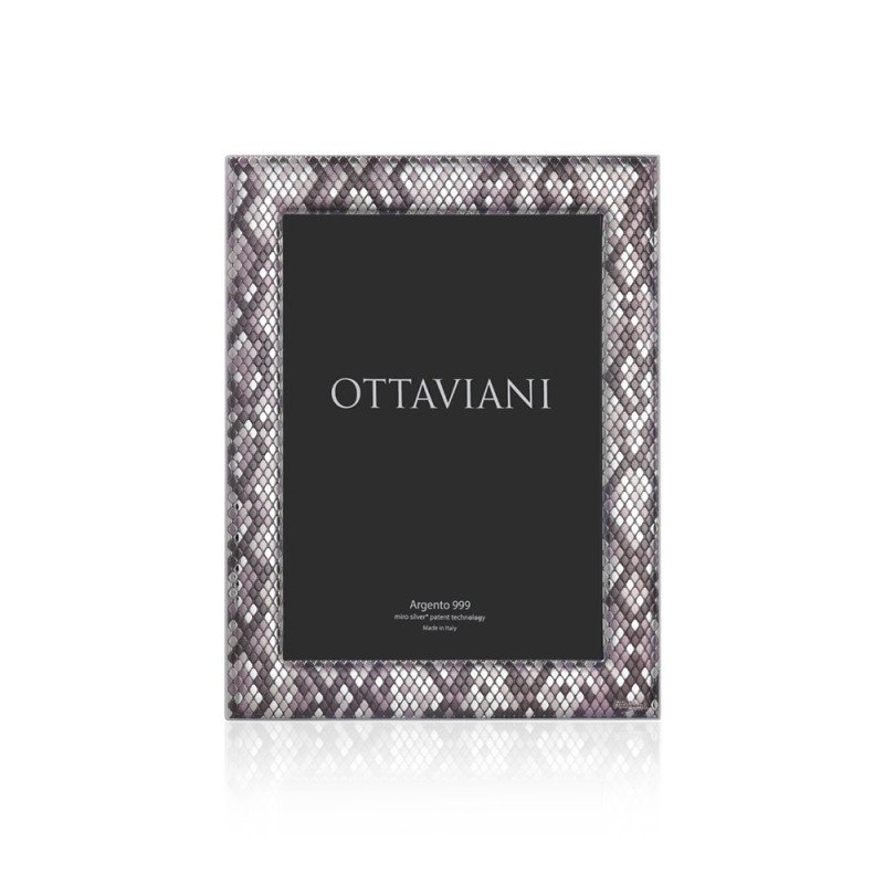 Portafoto "pitone tortora 9x13 - 1025b