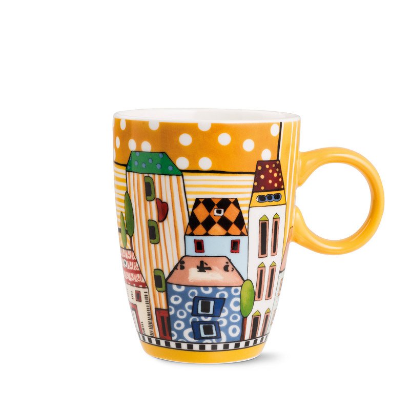 MUG PAESE MIO GIALLO ML. 430 - 121002