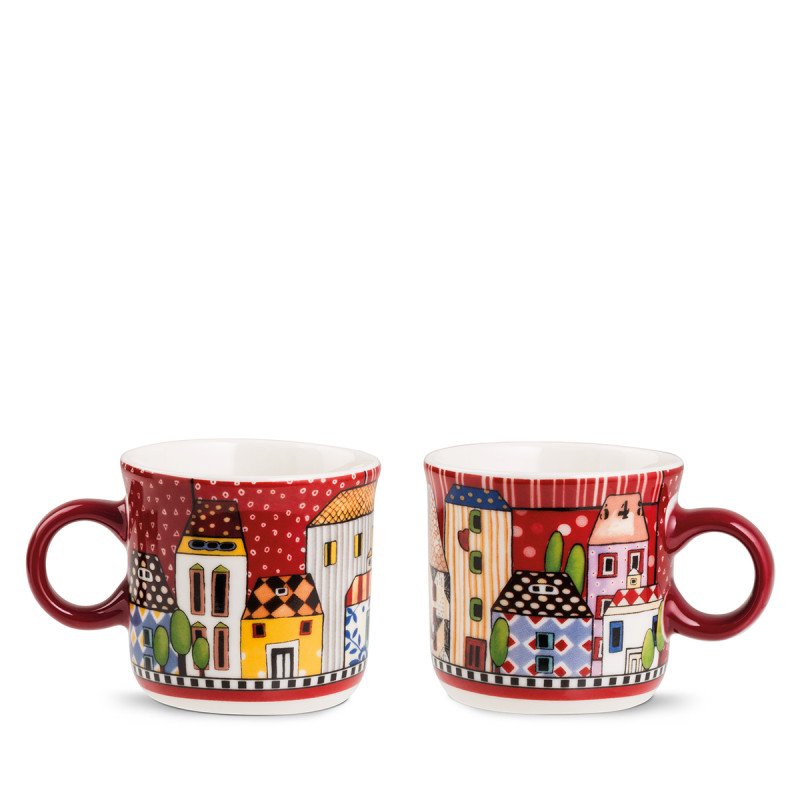SET 2 MINIMUG PAESE MIO ROSSO ML. 80 - 121007