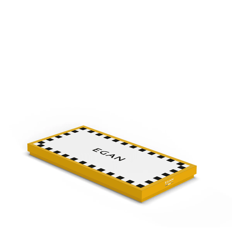 VASSOIO PAESE MIO GIALLO 19X9 - 121014