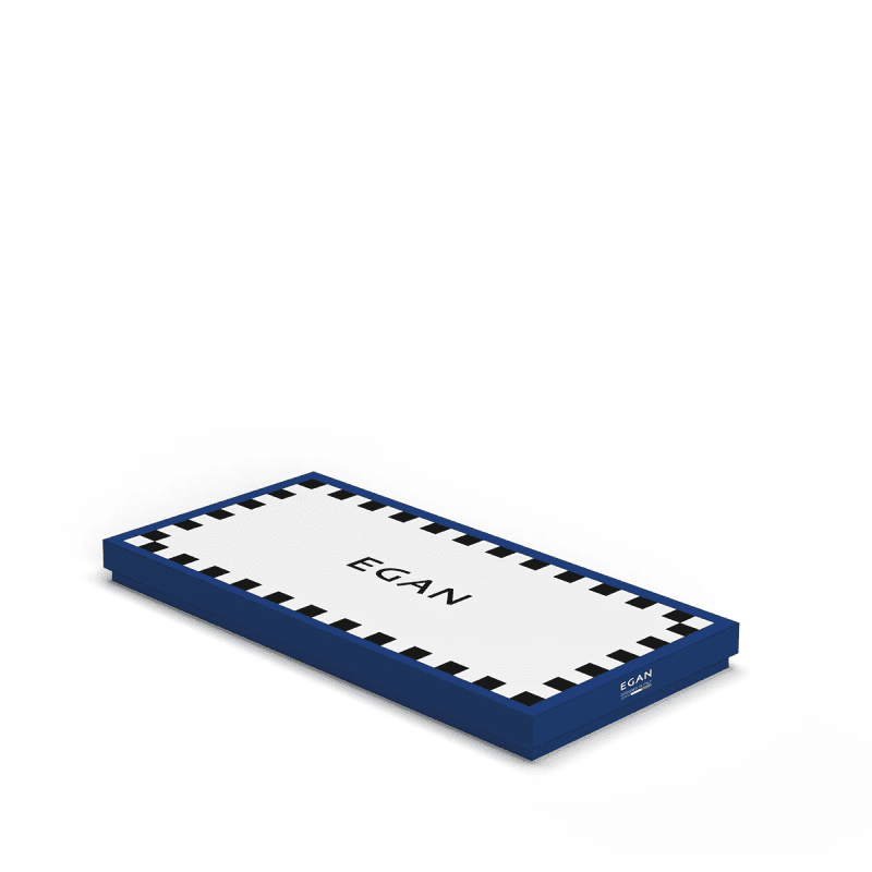 VASSOIO PAESE MIO BLU 19X9 - 121015