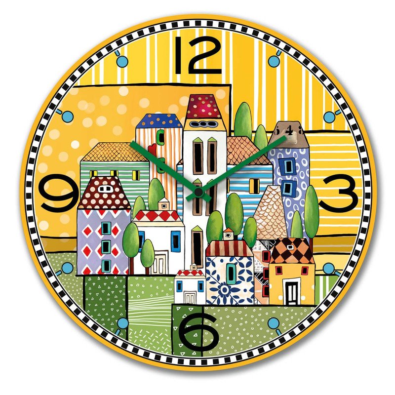 OROLOGIO PAESE MIO GIALLO D.50 - 121029