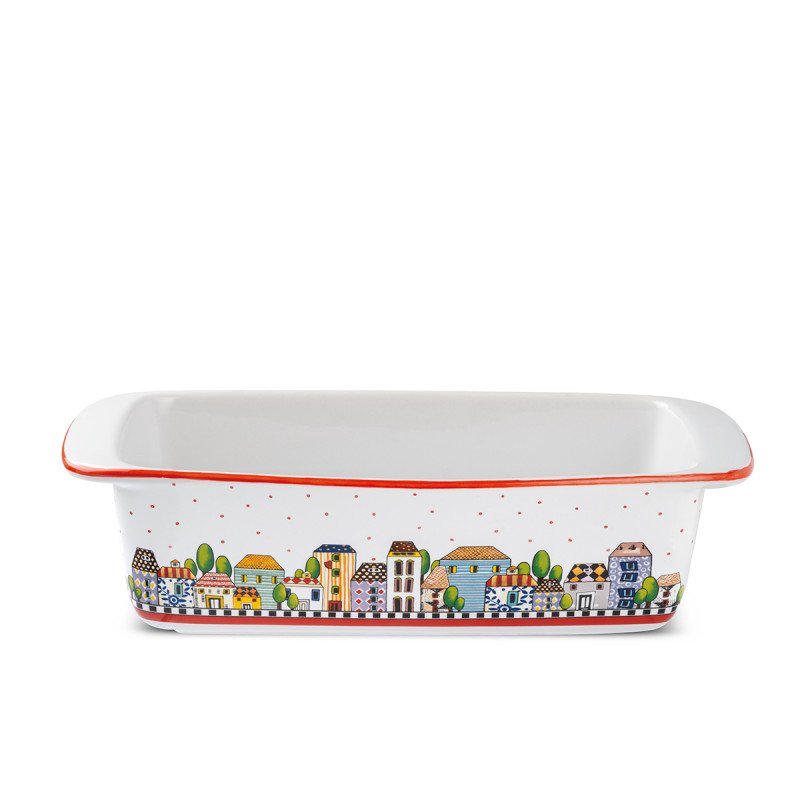 PIROFILA PER PLUMCAKE PAESE MIO ROSSO CM29x12 H8,5 - 121084