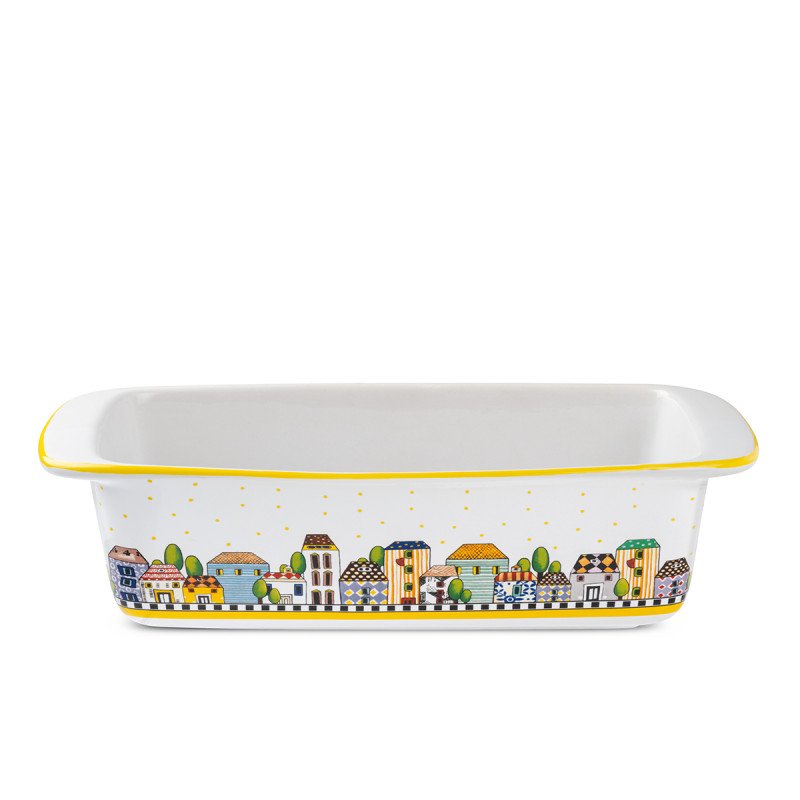 PIROFILA PER PLUMCAKE PAESE MIO GIALLO CM29x12 H8,5 - 121085