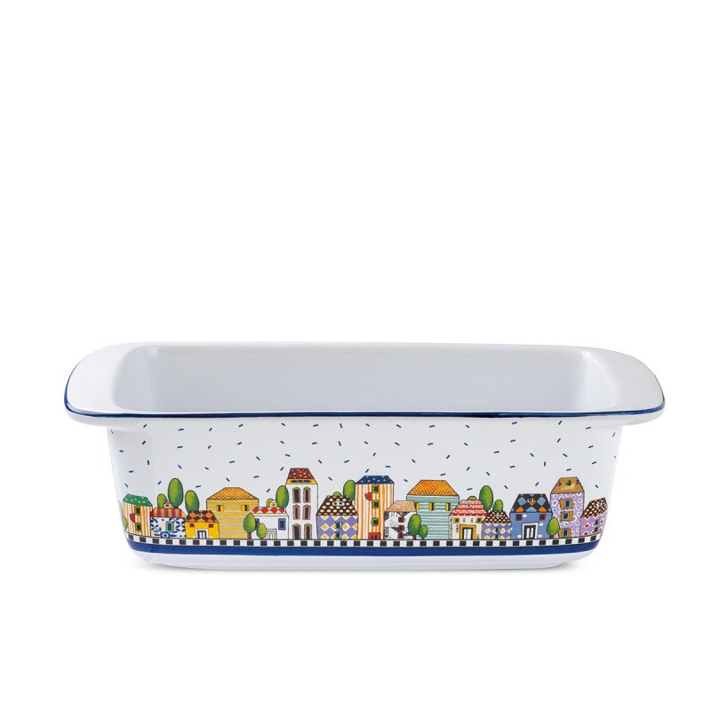PIROFILA PER PLUMCAKE PAESE MIO BLU CM29x12 H8,5 - 121086