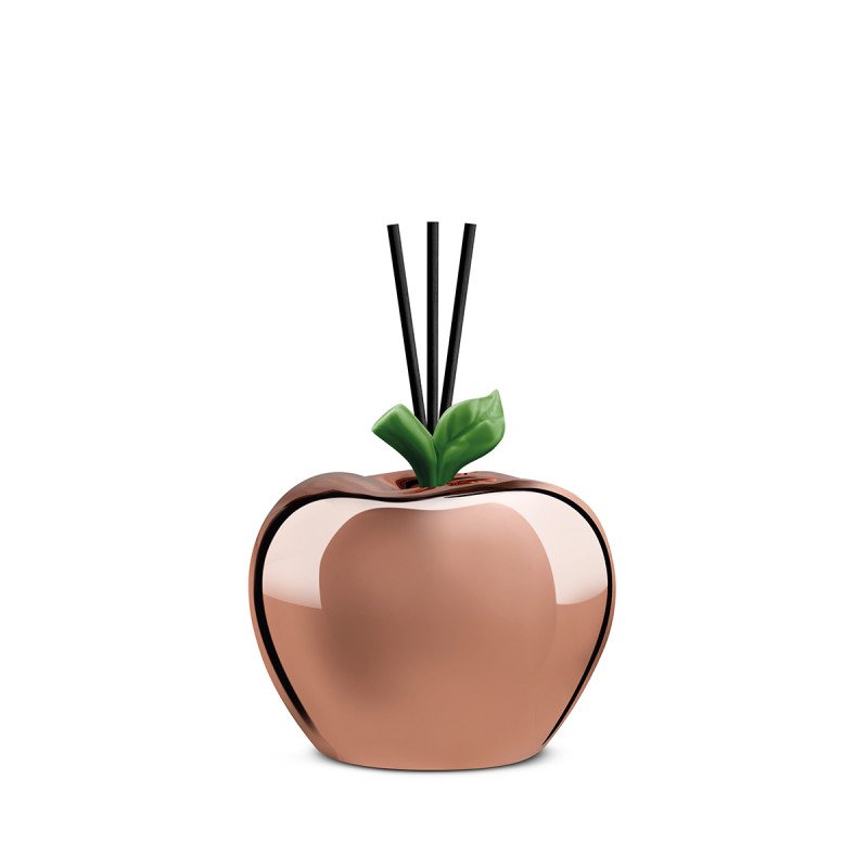 PROFUMATORE GIARDINO DEI PROFUMI MELA ROSE GOLD METAL. CM 8X8 - 126015