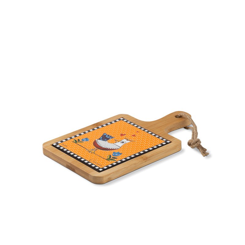 TAGLIERE COCORICO' ARANCIO 24X15 - 228063