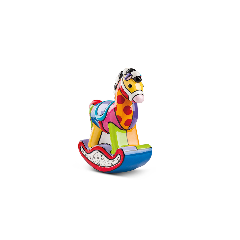 Cavallo a dondolo britto 11x15 - bt18cd/2