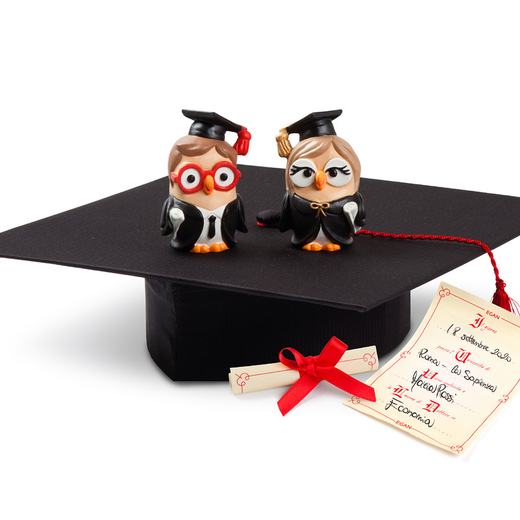 Statuetta goofo 121 laureato - ml18la/1m