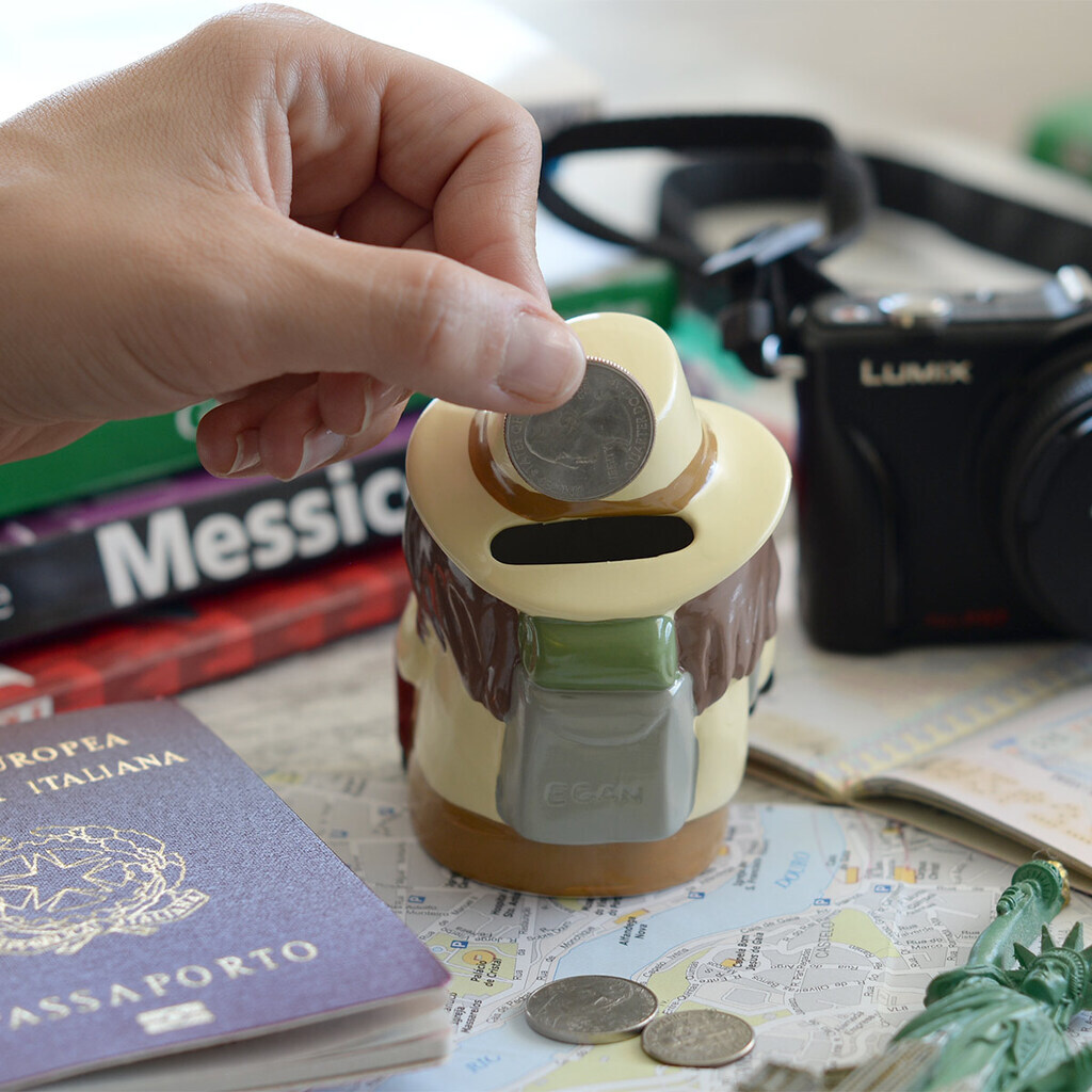 Goofi salvadanaio i love travelling 153 - ml36lv/2tr