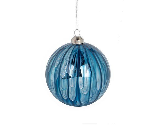 Box 1 sfera blu striata - 27202