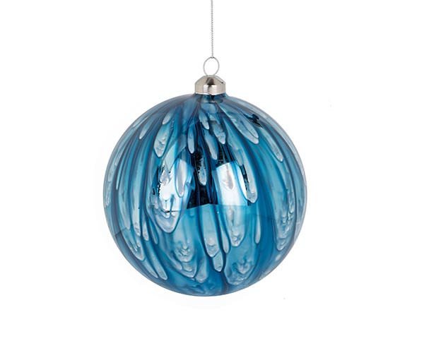 Box 1 sfera blu striata - 27203