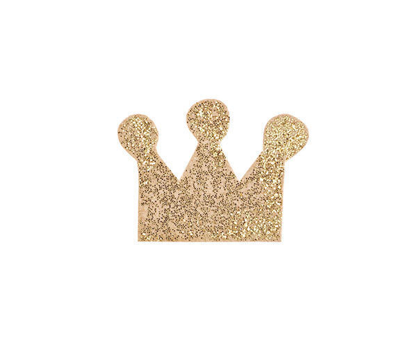 Applicazione corone in oro adesive set da 20 pezzi - 28709