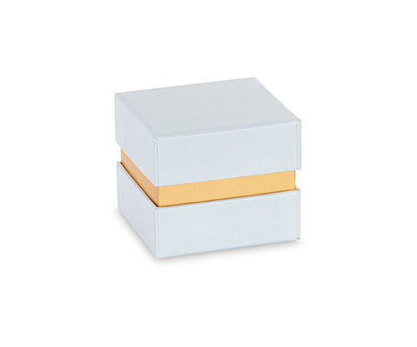 Scatola carta zucch./Oro con ins - 29417