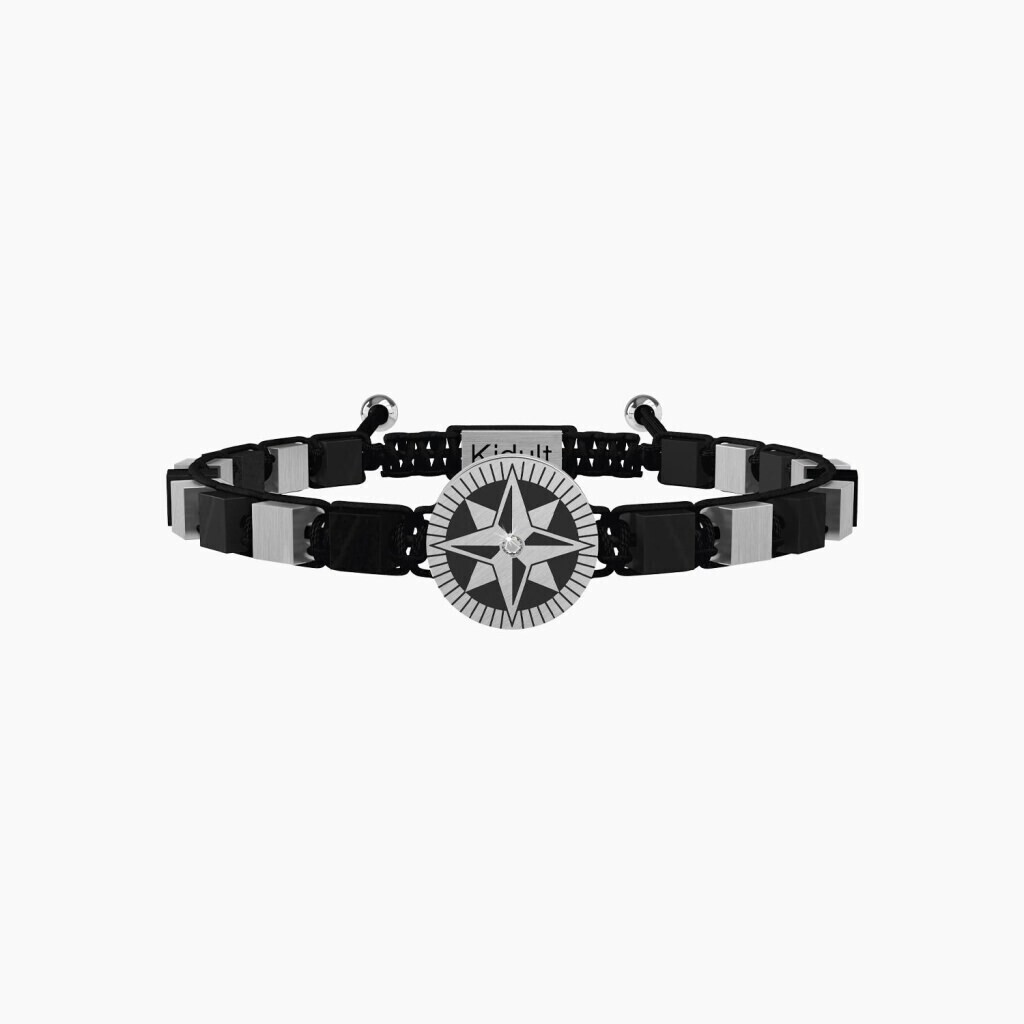 Bracciale agata e acciaio 316l - 731911