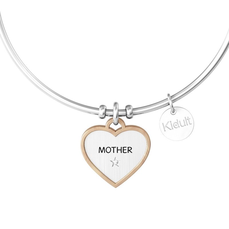 Bracciale in acciaio 316l e pvd rosé - 732088