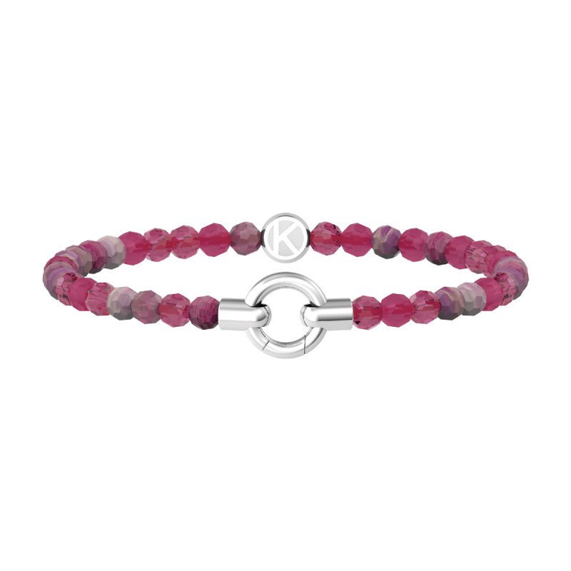 Bracciale in acciaio 316L agata - 732201 Bracciale in acciaio 316L agata - 732201