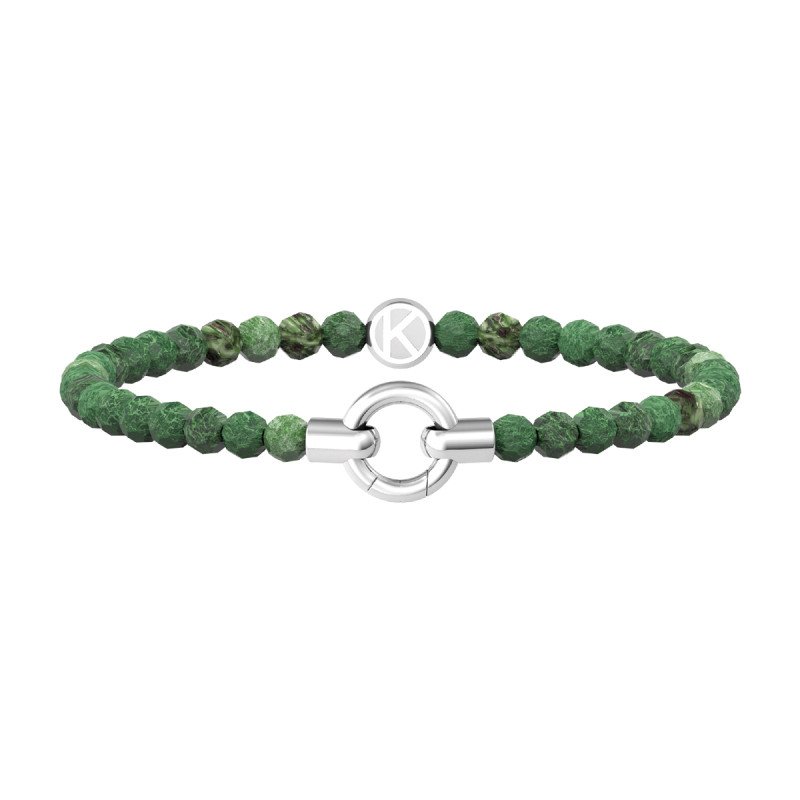 Bracciale in acciaio 316L agata - 732205 Bracciale in acciaio 316L agata - 732205