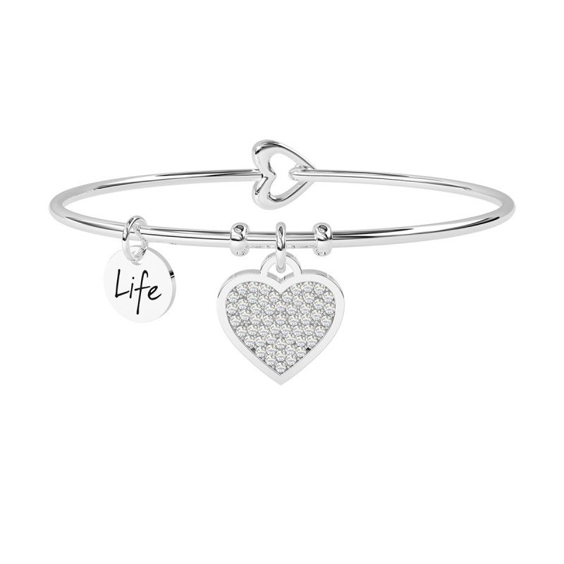 Bracciale in acciaio 316L cristalli - 732266 Bracciale in acciaio 316L cristalli - 732266