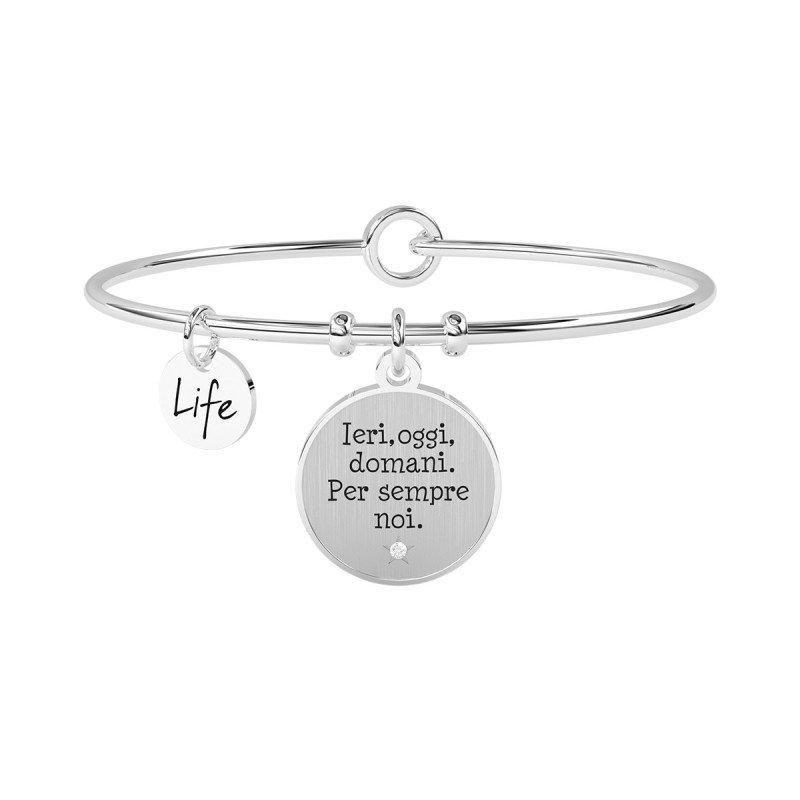 Bracciale in acciaio 316L cristalli - 732267 Bracciale in acciaio 316L cristalli - 732267