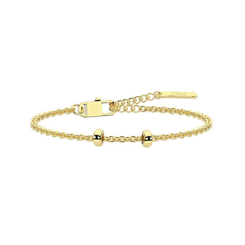 Bracciale regolabile con catena  dorato - 732348
