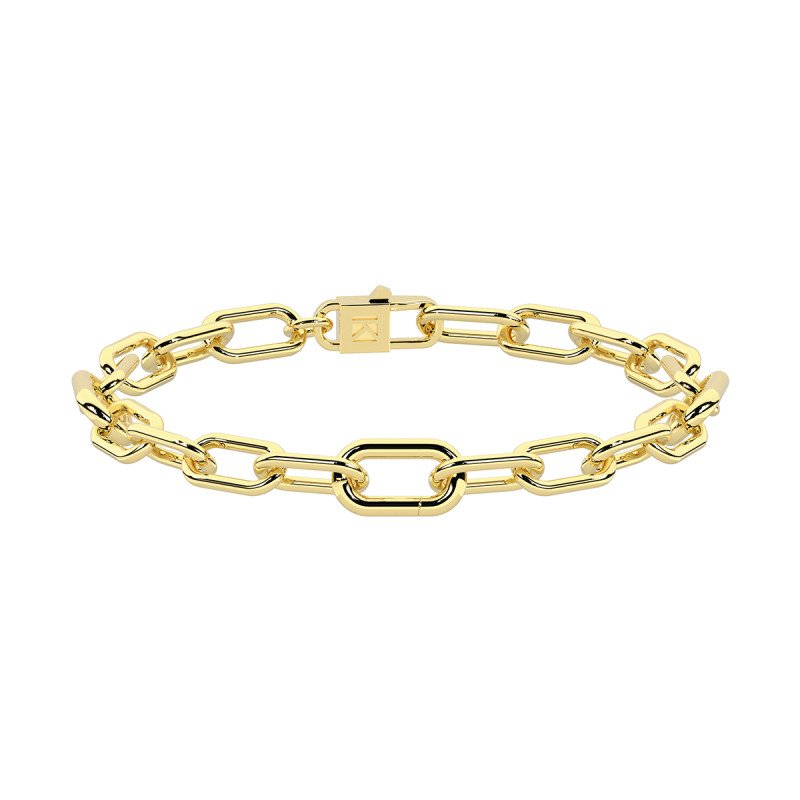 Bracciale dorato con catena allungata dorata - 732349