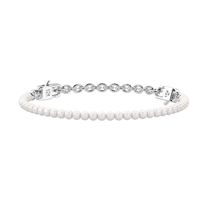 Bracciale componibile con perle conchiglia - 732383