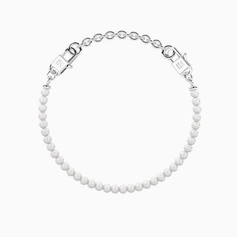 Bracciale componibile con perle conchiglia - 732383