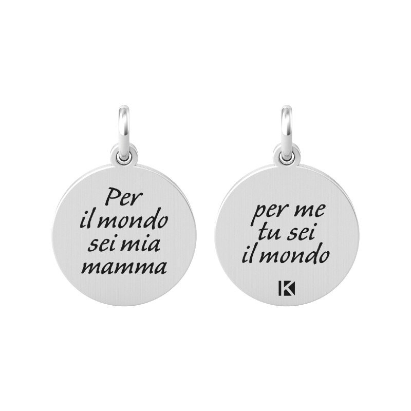 Ciondolo in acciaio 316L - 741008 Ciondolo in acciaio 316L - 741008