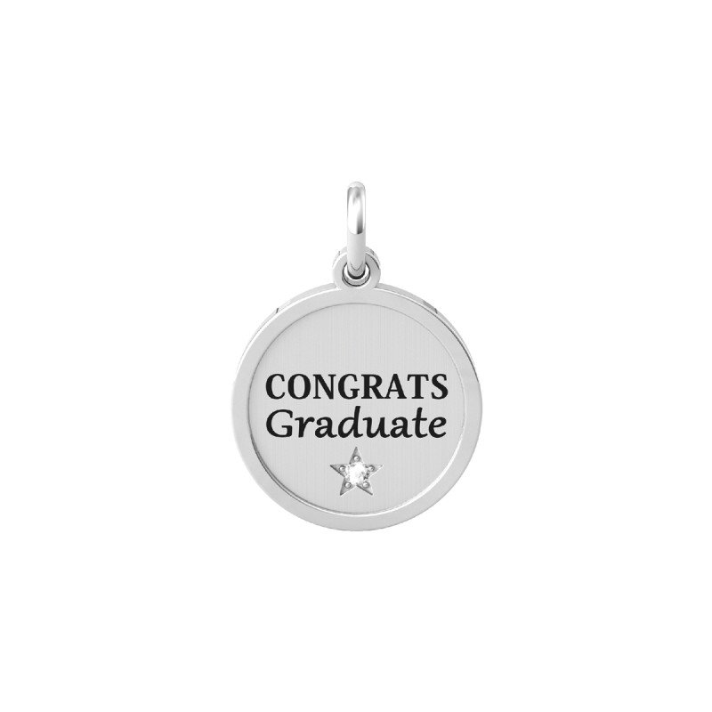 Ciondolo in acciaio 316L cristalli - 741011 Ciondolo in acciaio 316L cristalli - 741011