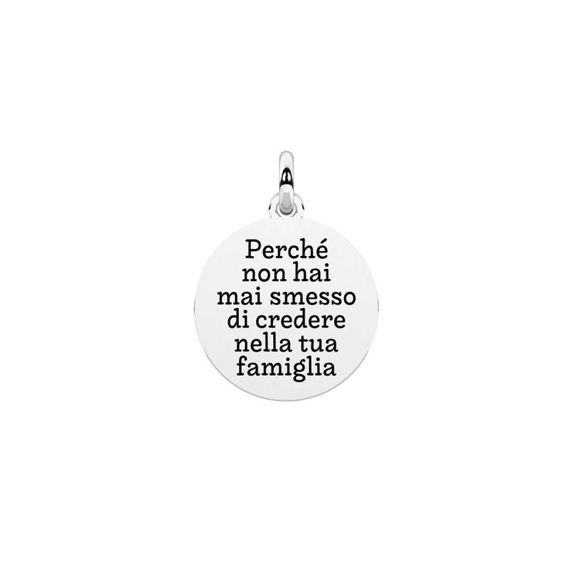 Ciondolo con frase per la mamma - 741318